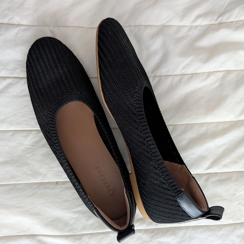 Everlane Black Knit Day Glove Flat
